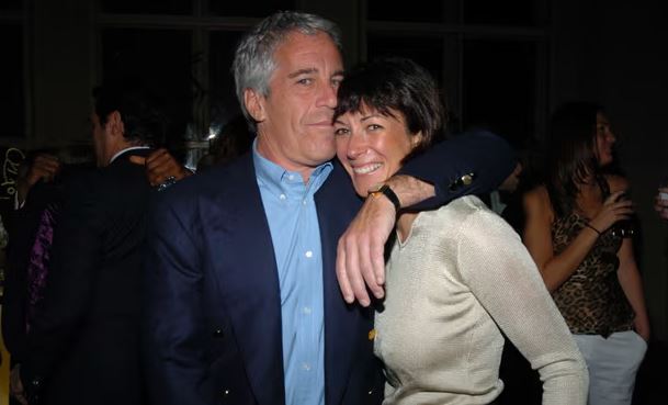 Jeffrey Epstein and Ghislaine Maxwell in New York City in March 2005. Photograph: Patrick McMullan/Getty Images