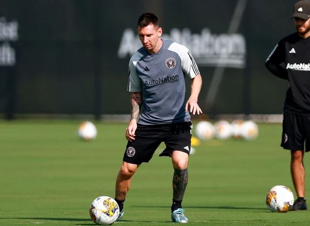 Messi has been practicing normally every day