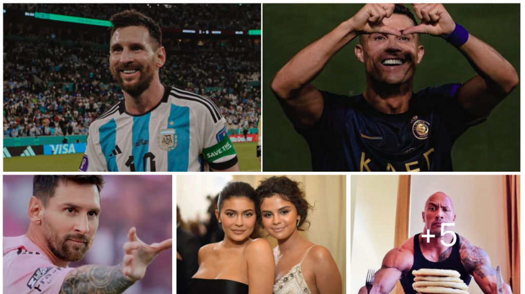 Messi reached the milestone of 500 million followers on Instagram